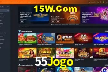 Jogos com bônus e suporte 24h na 55Jogo