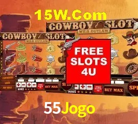 Slots com jackpots e giros grátis na 55Jogo