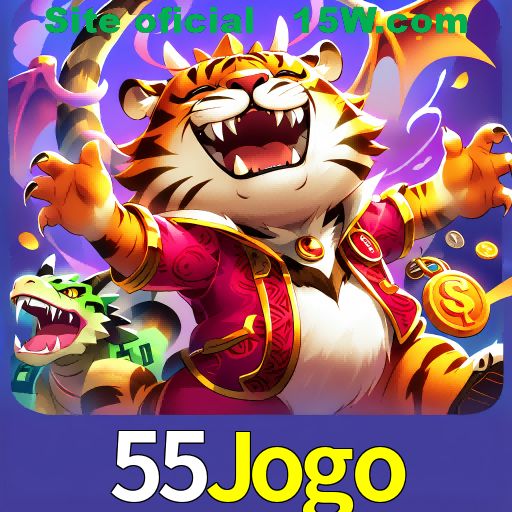 Imagem promocional da 55Jogo mostrando a plataforma e suas vantagens